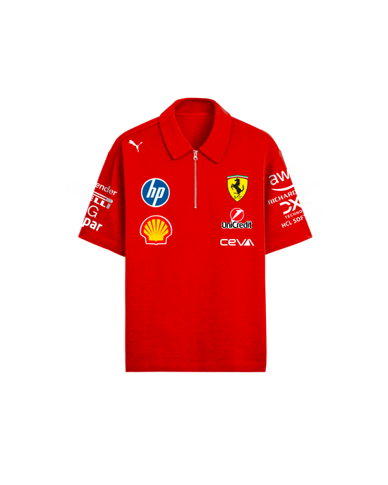 Ferrari F1 2025 Edition Unisex Polo