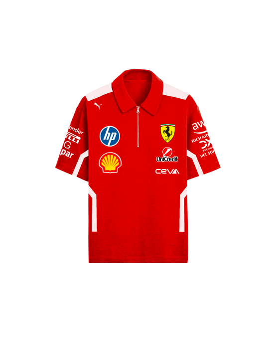 Ferrari F1 2025 Limited Edition Unisex Polo