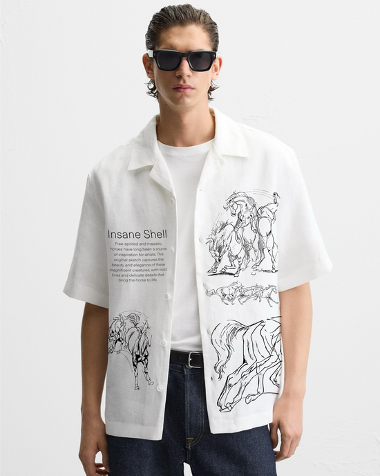 Loose Fit Cotton Shirt