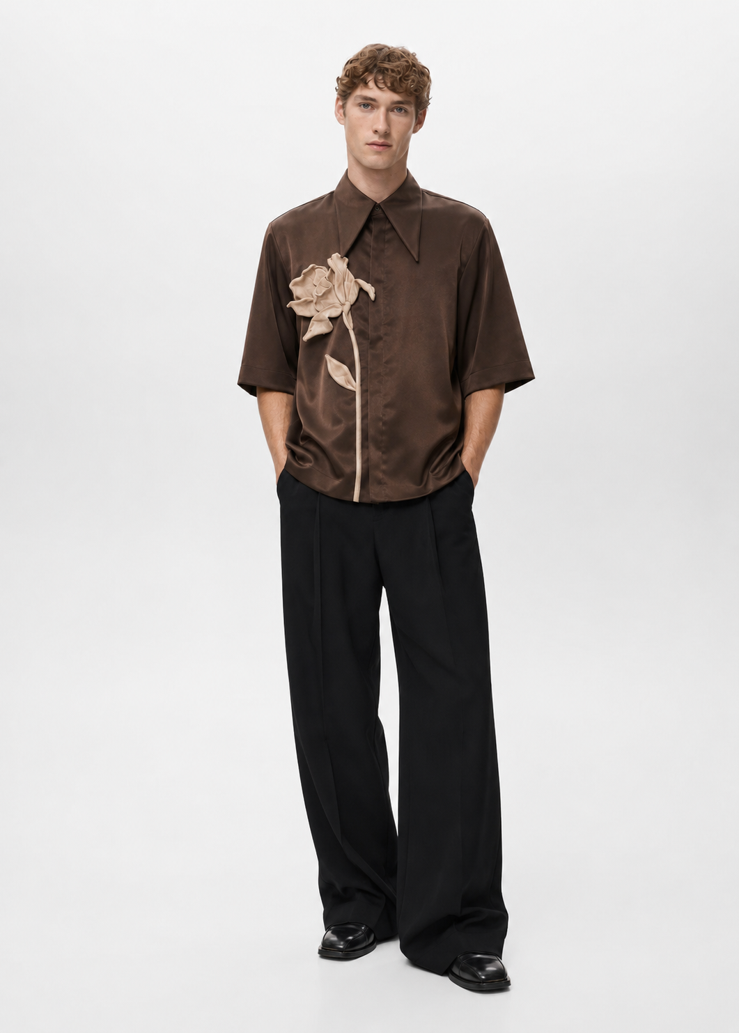 Silky Rose Shirt