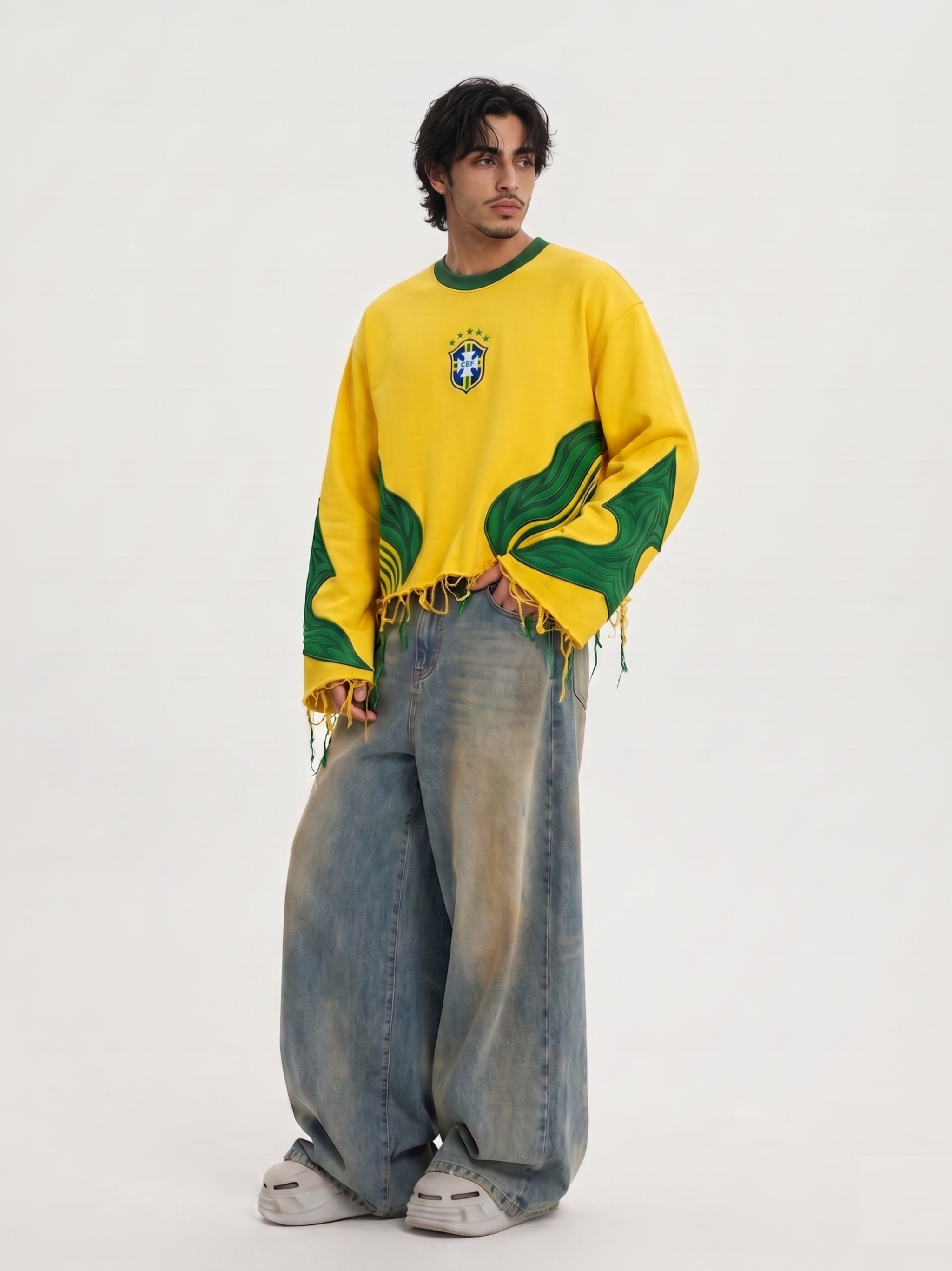 Brazil 2026 World Cup Full Sleeve T-shirt