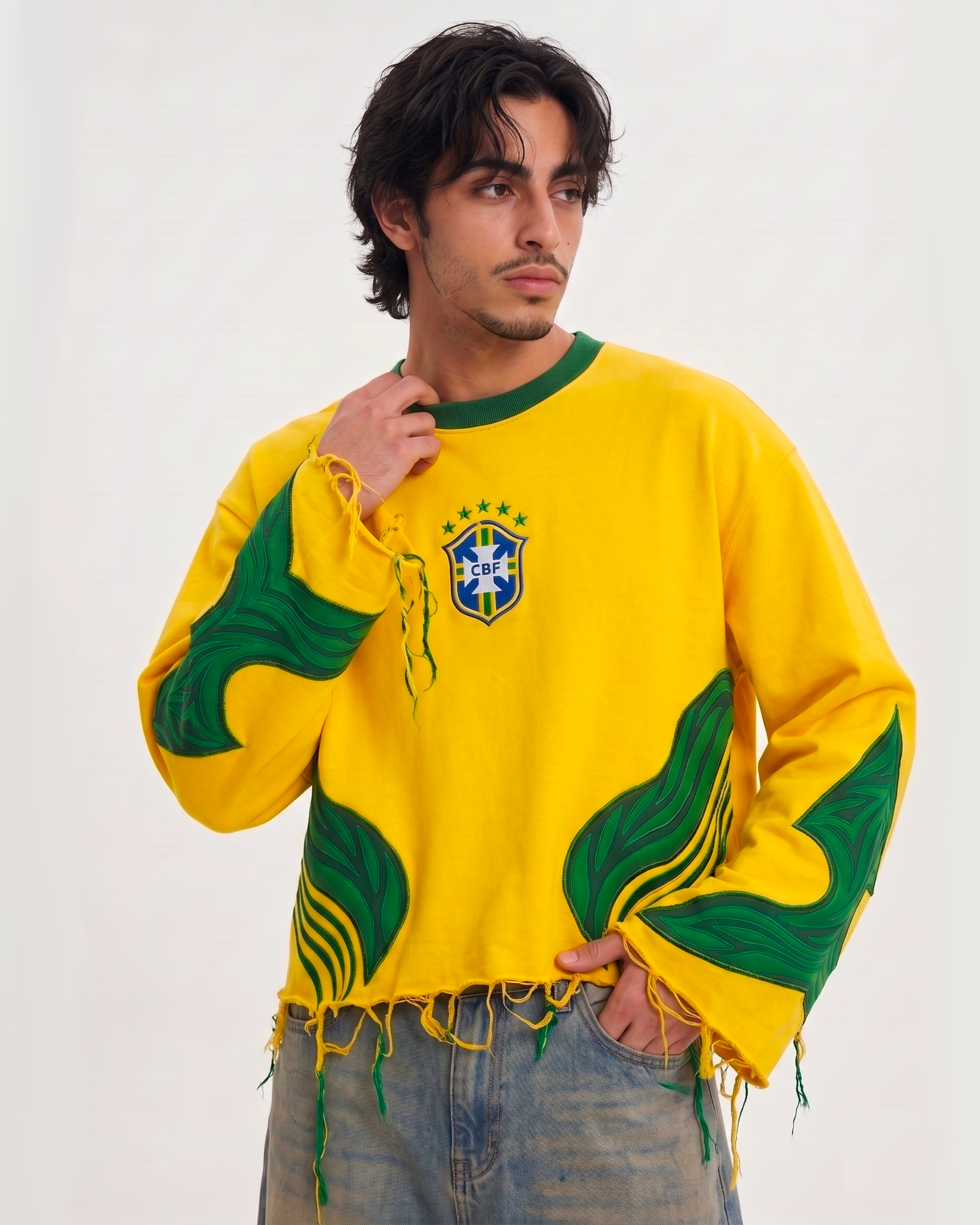 Brazil 2026 World Cup Full Sleeve T-shirt