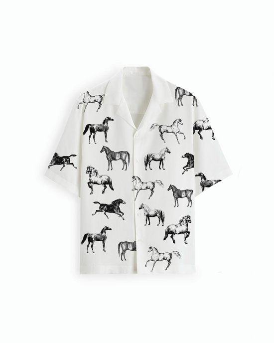 Loose Fit Cotton Shirt