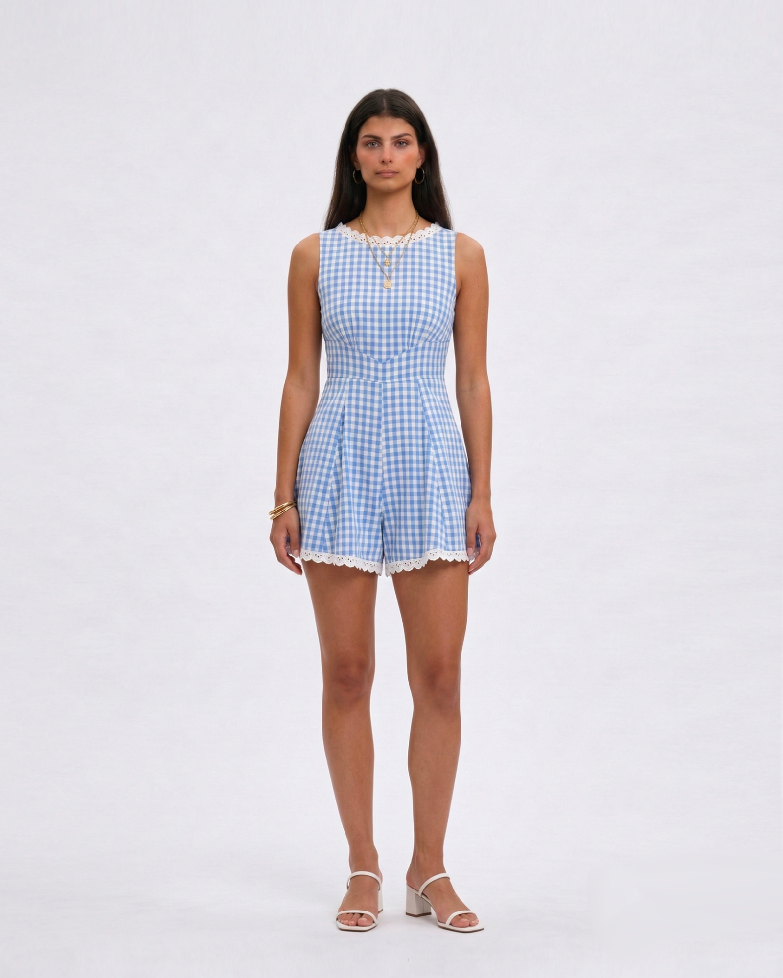 Bluebell Lace Playsuit