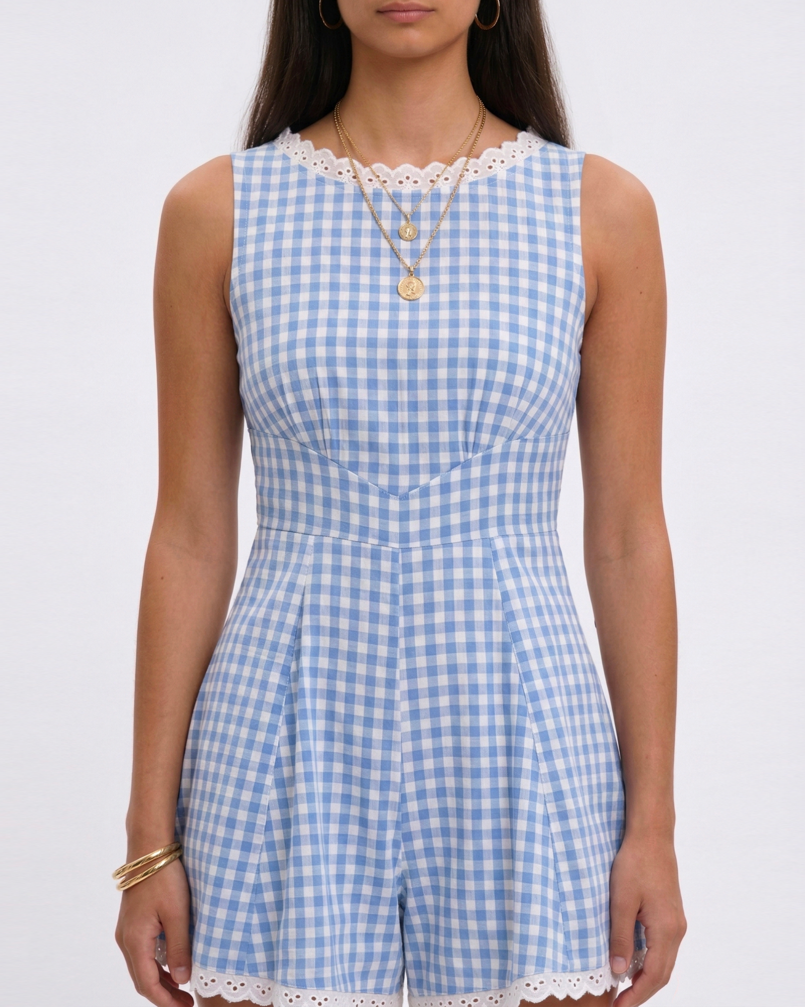 Bluebell Lace Playsuit