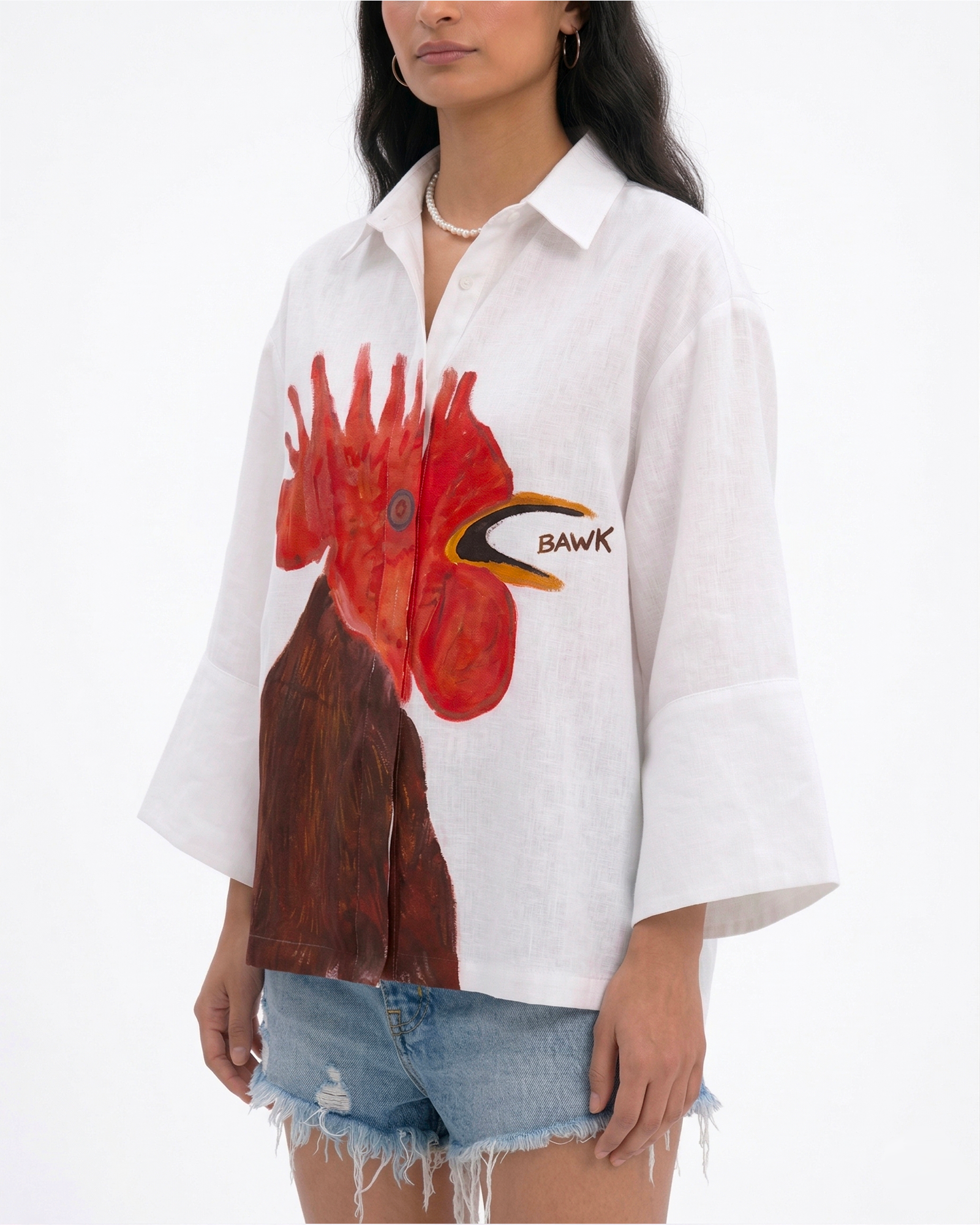 Handwork Oversized Shirt