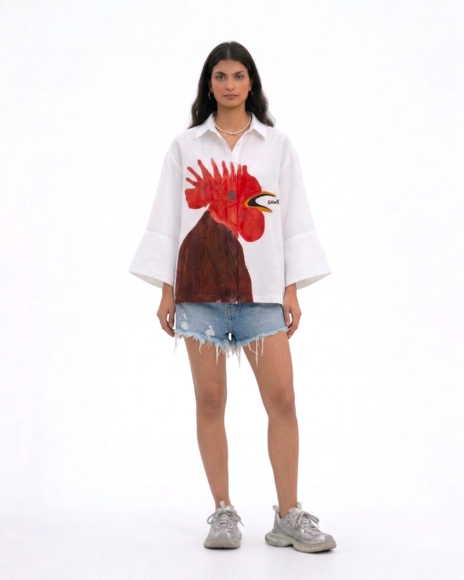 Handwork Oversized Shirt