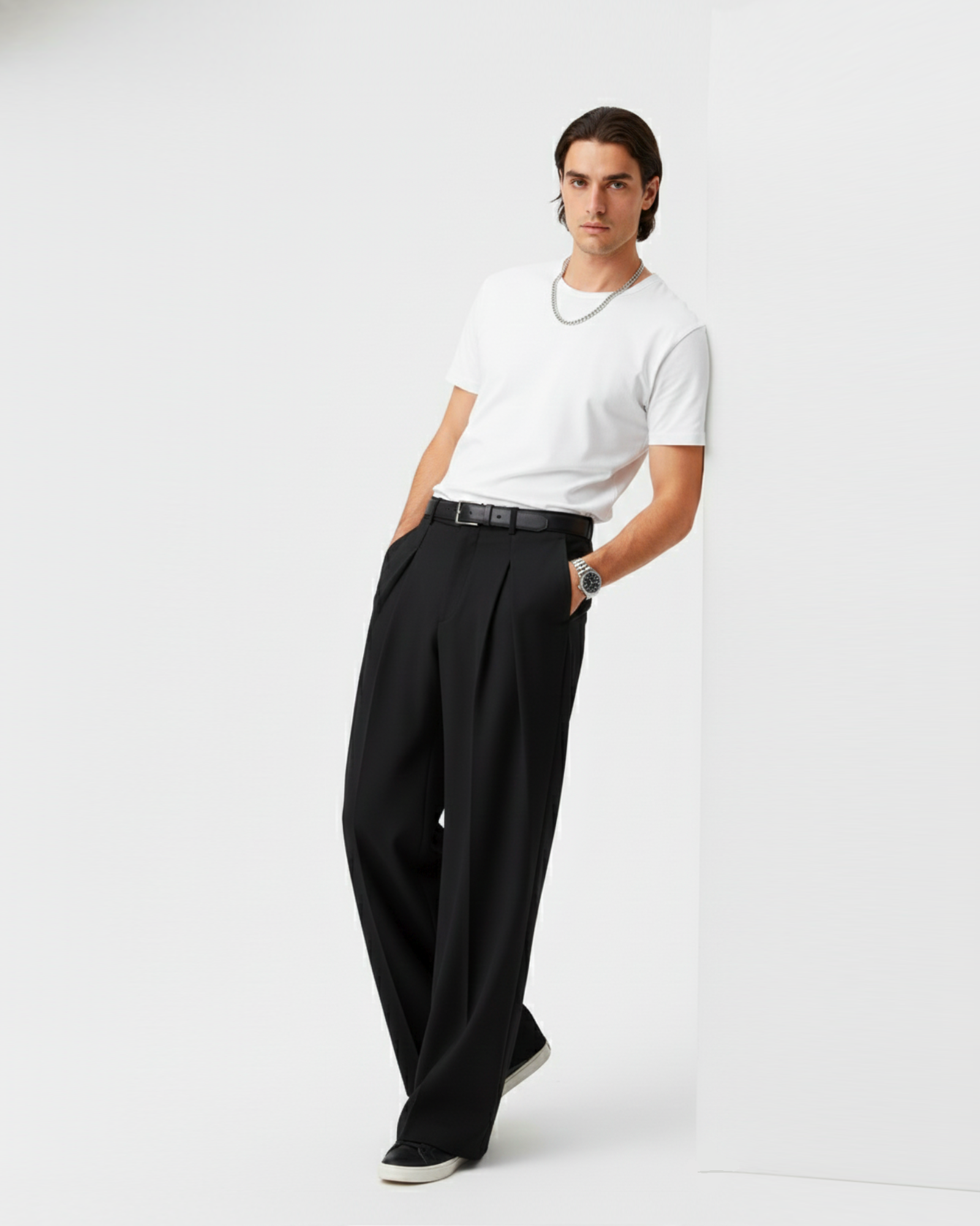 Pleated Pant Relaxed