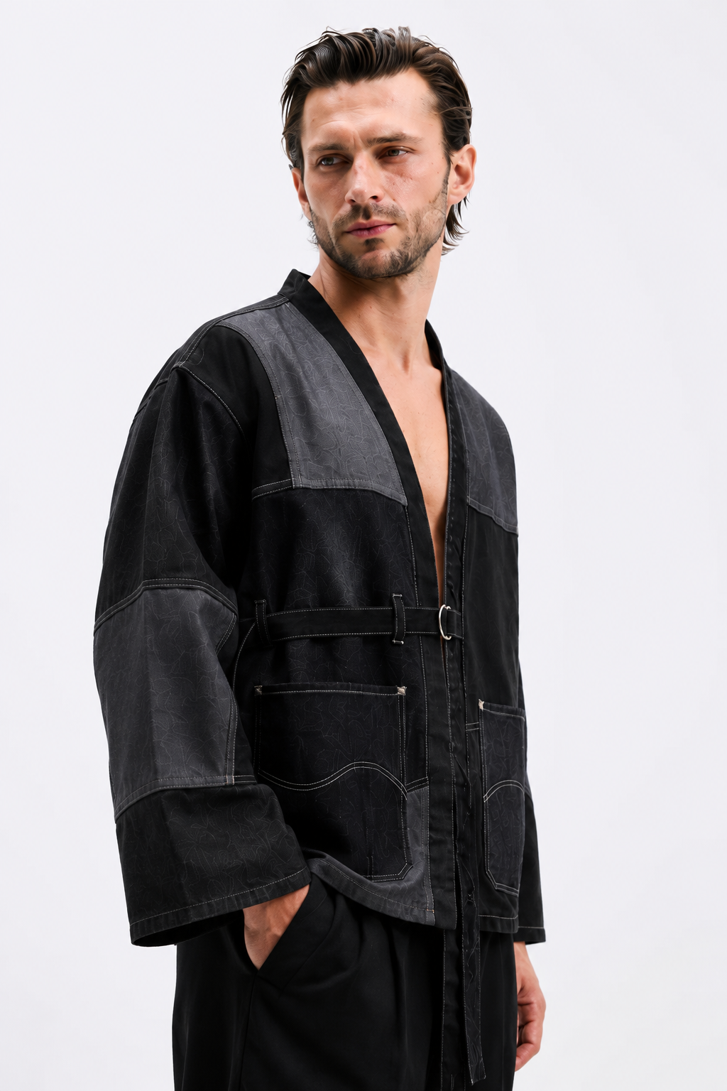Shōgun Stitch Overshirt