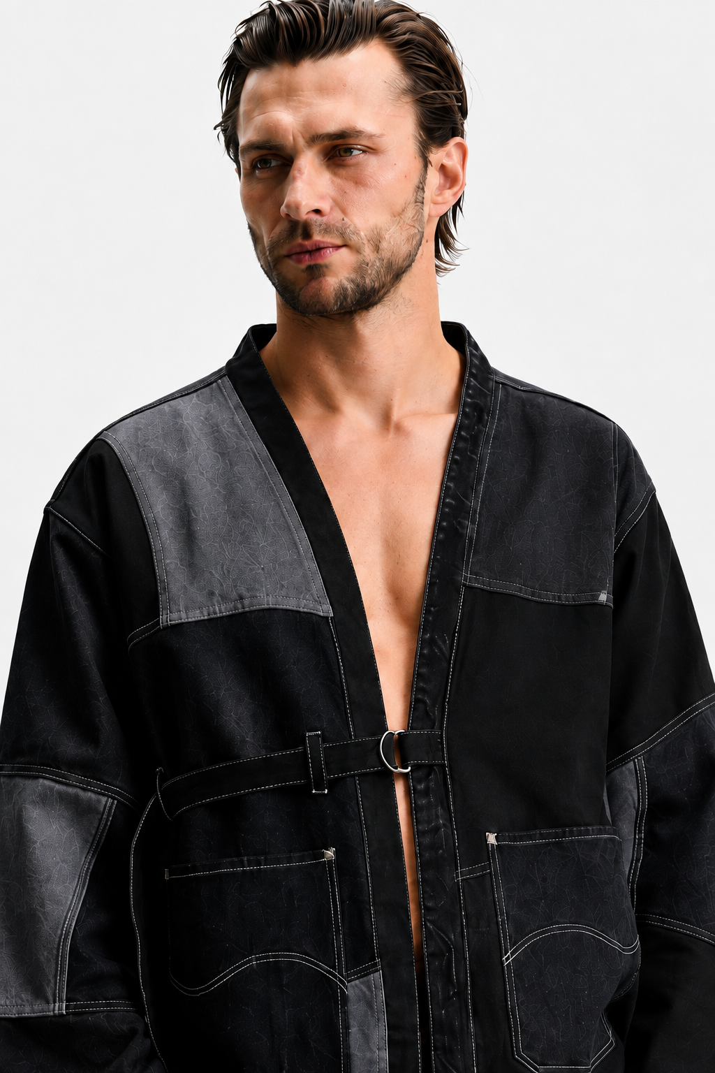 Shōgun Stitch Overshirt
